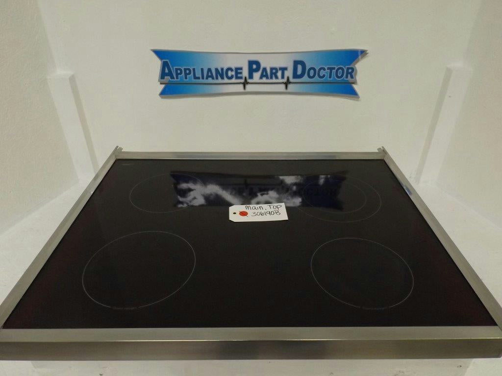 AMANA STOVE 306190B MAIN, TOP USED AMANA STOVE 306190B MAIN, TOP USED